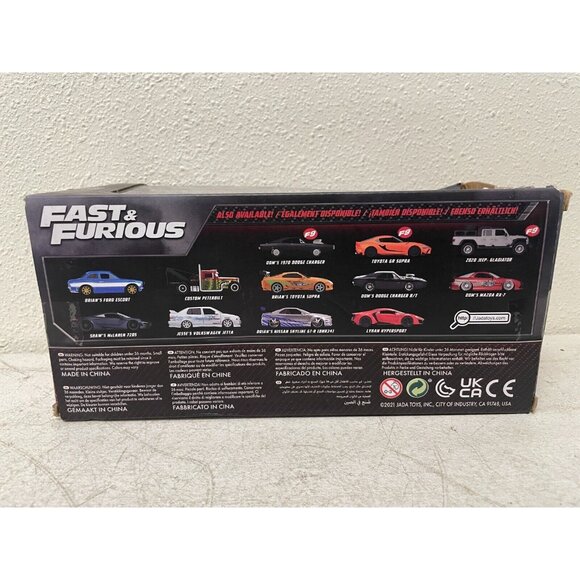 Fast & Furious Letty's Dodge Viper SRT10 1:24 Diecast Car by JADA – 8" Toy Model - Picture 4 of 7